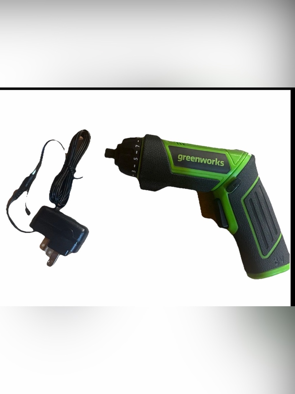 Greenworks 8V Screwdriver with‎ 2 bits